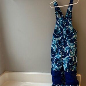 Lands’ End Kids Squall Waterproof Insulated Iron Knee Snow Bib